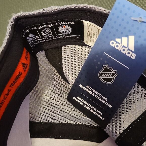 Adidas Edmonton Oilers NHL Snapback Hat - New - Picture 8 of 8